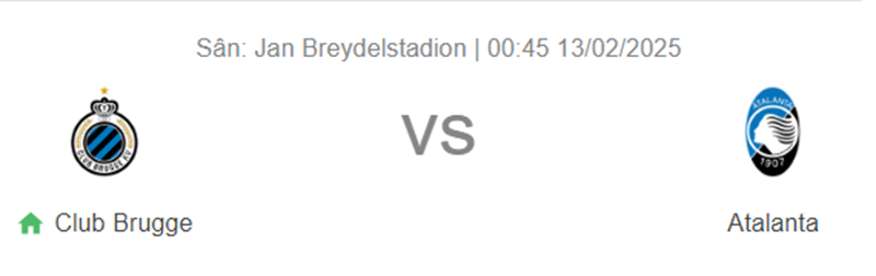 Nhận định trận đấu Club Brugge vs Atalanta uk88
