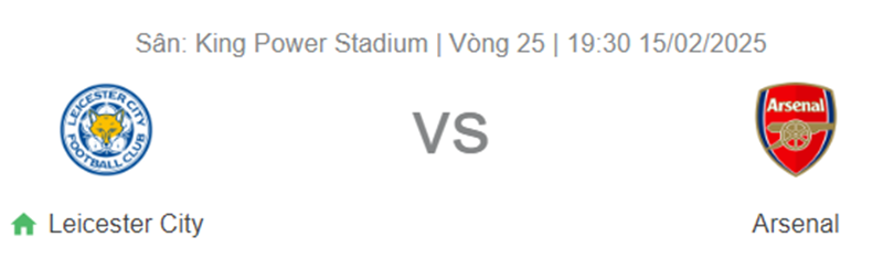 Nhận định trận đấu Leicester City vs Arsenal uk88
