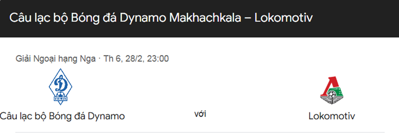 Tip kèo bóng đá trận Makhachkala vs Lokomotiv Moscow, uk88