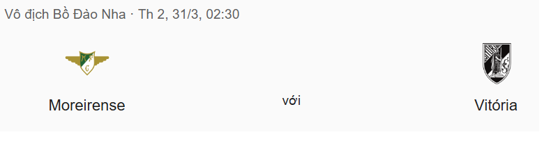 Nhận định trận đấu Moreirense vs Vitoria Guimaraes uk88