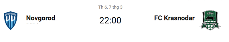 Tip kèo bóng đá trận Nizhny Novgorod vs Krasnodar uk88