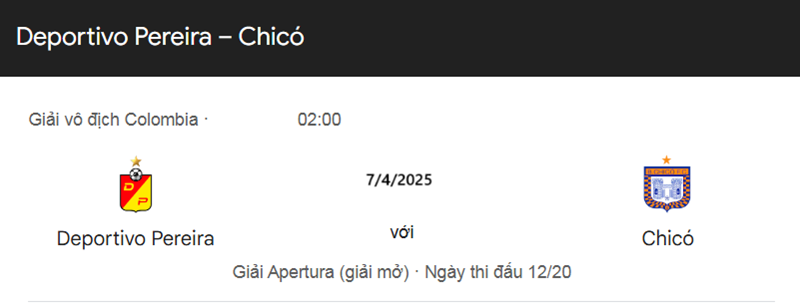Tip kèo bóng đá trận Deportivo Pereira vs Boyaca Chico uk88