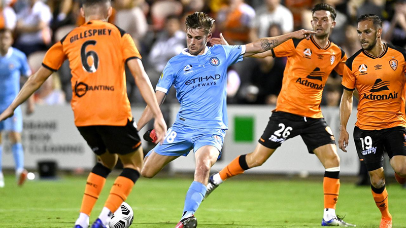 Tip kèo bóng đá trận Melbourne City vs Brisbane Roar uk88